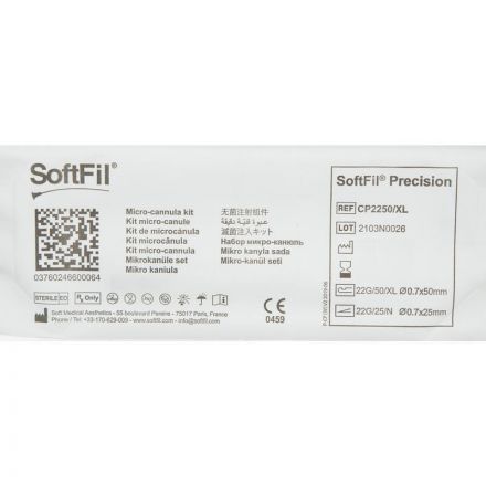Игла (канюля) д/контур.пласт.SoftFill Precision 22G/50, игла22G/25, 20шт/уп