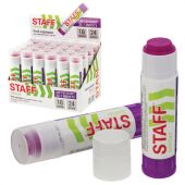Клей-карандаш STAFF EVERYDAY, 16 г, обесцвечивающийся после высыхания, 226620