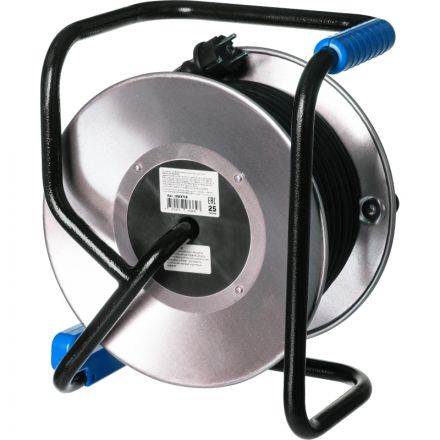 Удлинитель TOPFORT КГ 3x2.5 кв.мм. 25м 16А 4 гнезда с/з., с/загл. IP44