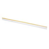 Ценникодержатели полочные самоклеящиеся прозрачные 1000 мм, КОМПЛЕКТ 10 шт., DBR39, 197265