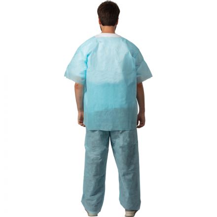 Костюм мед.хирургич. стерил. (рубаш.,брюки), пл.42,р.52-54 Гекса Костюм мед.хирургич. стерил. (рубаш.,брюки), пл.42,р.52-54 Гекса